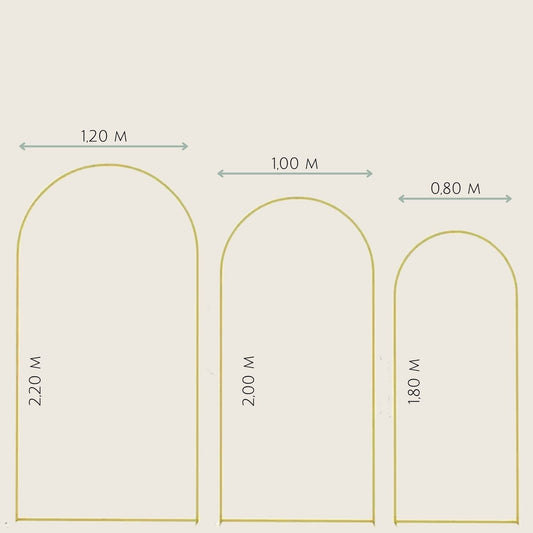 Metall-Rahmen / Backdrop-Ständer – in 5 Größen