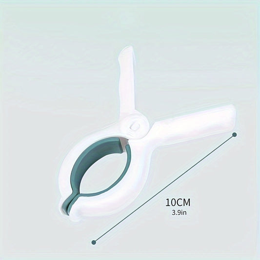 10er-Set extra große Clips aus robustem Kunststoff