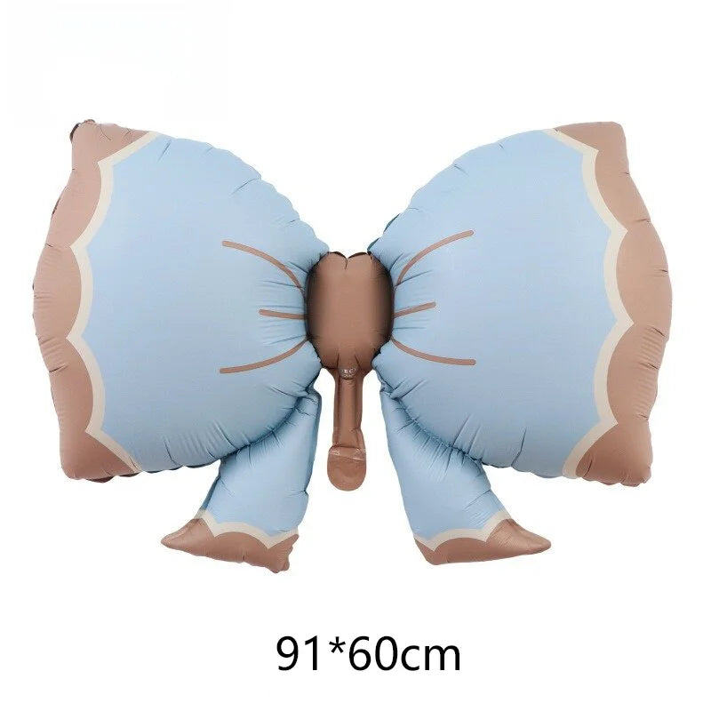 Schleife blau braun