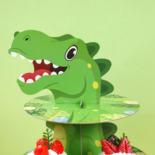Dinosaurier Cupcake Ständer Geburtstag