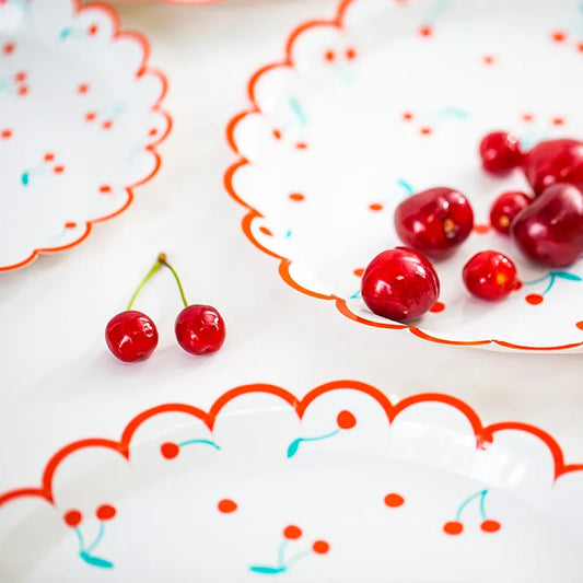 Kirschen Party Pappgeschirr