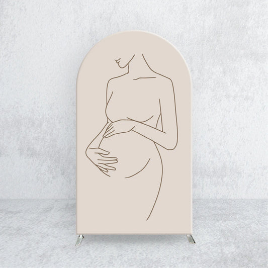 Baby Shower Party Hintergrund Bezug