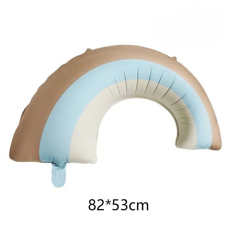 Regenbogen blau braun