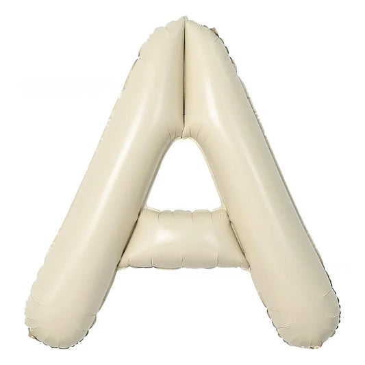 1m Folien Buchstaben / Zahlen Cream