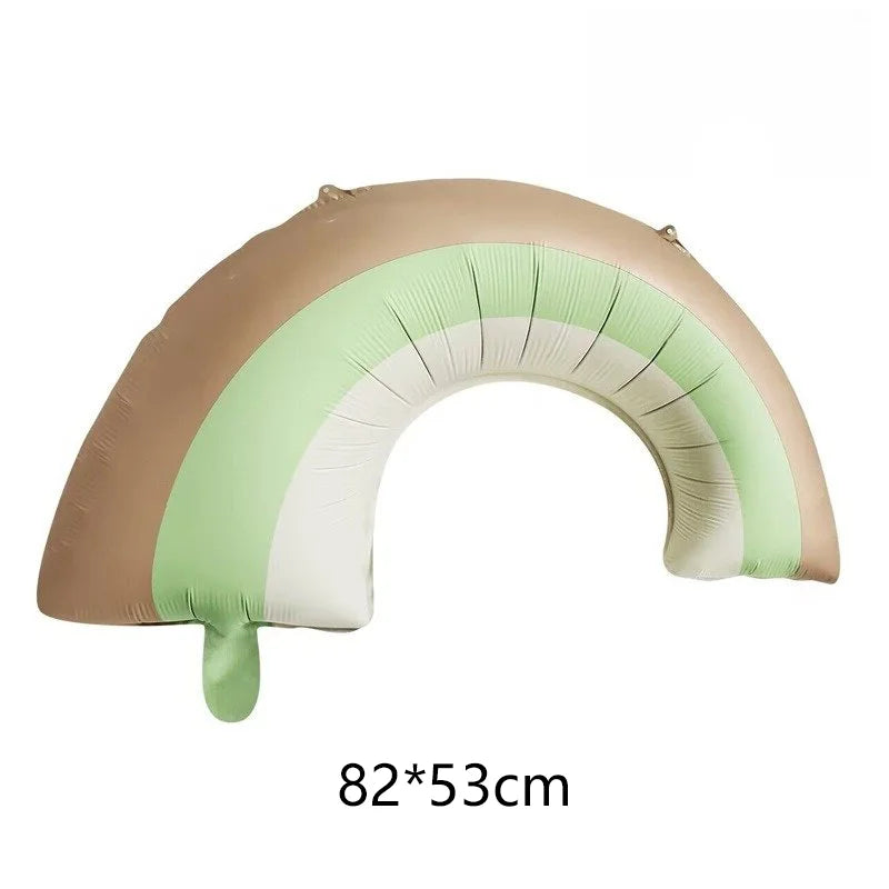 Regenbogen grün braun