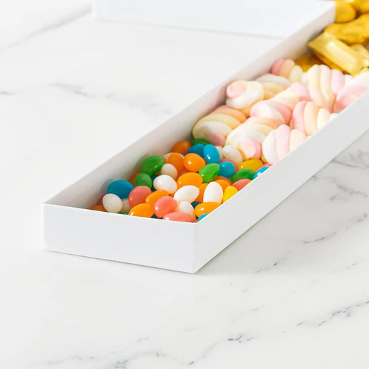 Buchstaben Schablone für Snacks