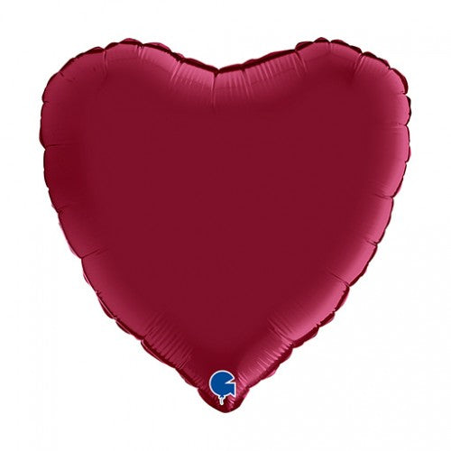 Heart Satin Cherry