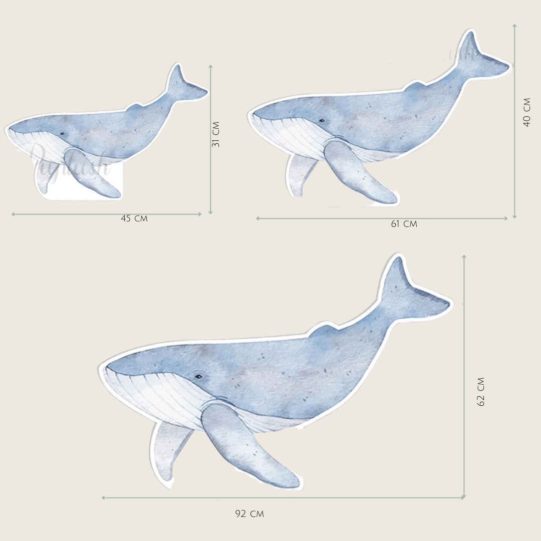 45/61/92 cm Ozean Tiere