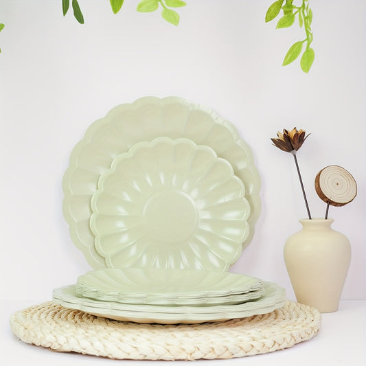 Sage Green Pappteller