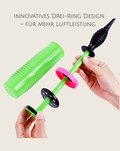 Doppelhub Handpumpe für Luftballons