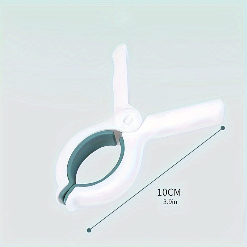 10er-Set extra große Clips aus robustem Kunststoff