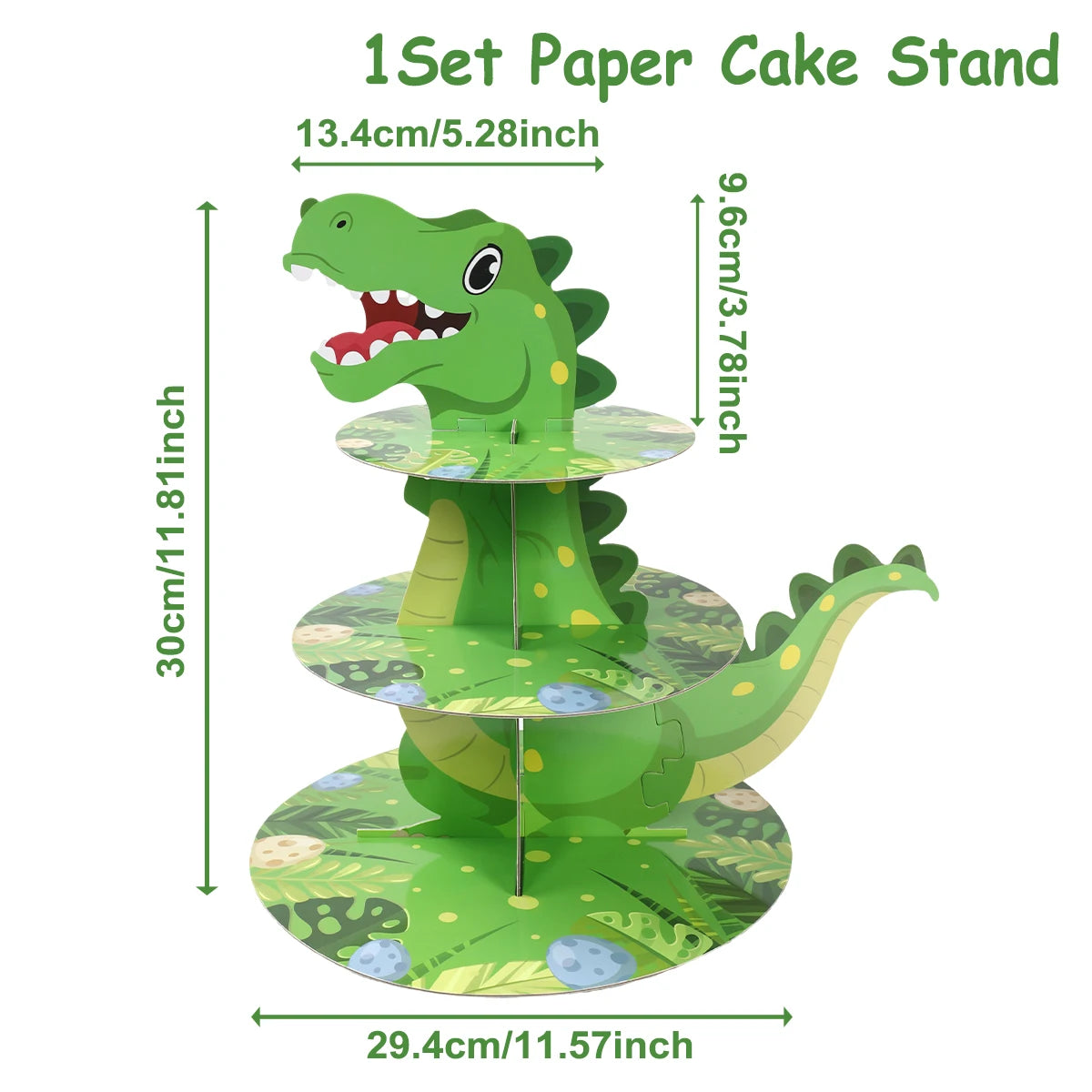 Dinosaurier Cupcake Ständer Geburtstag