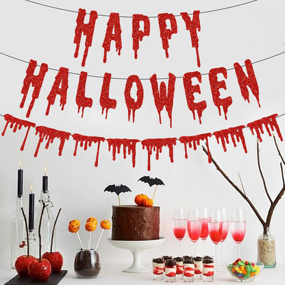 Happy Halloween Banner Party Dekoration