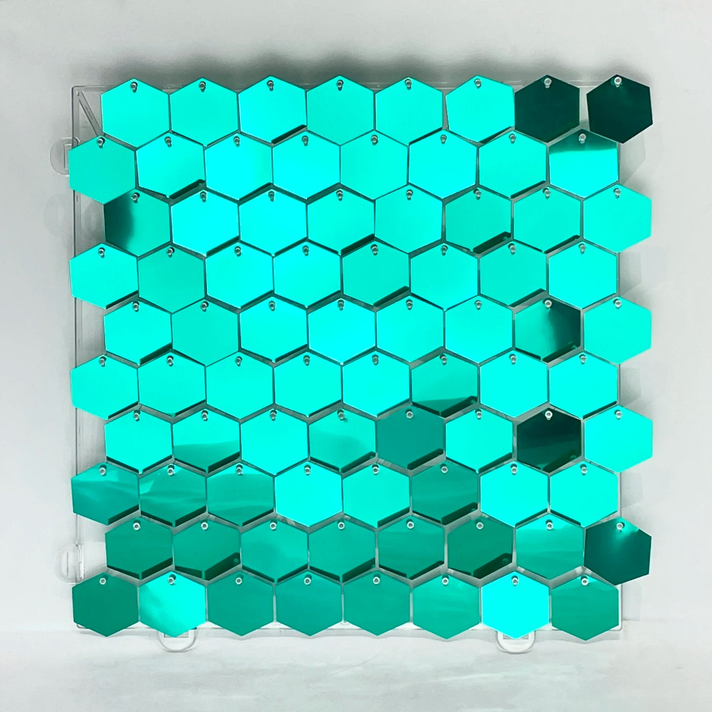 Schimmernde Pailletten-Wandpaneele 30 × 30 cm 12/16/18 Stück