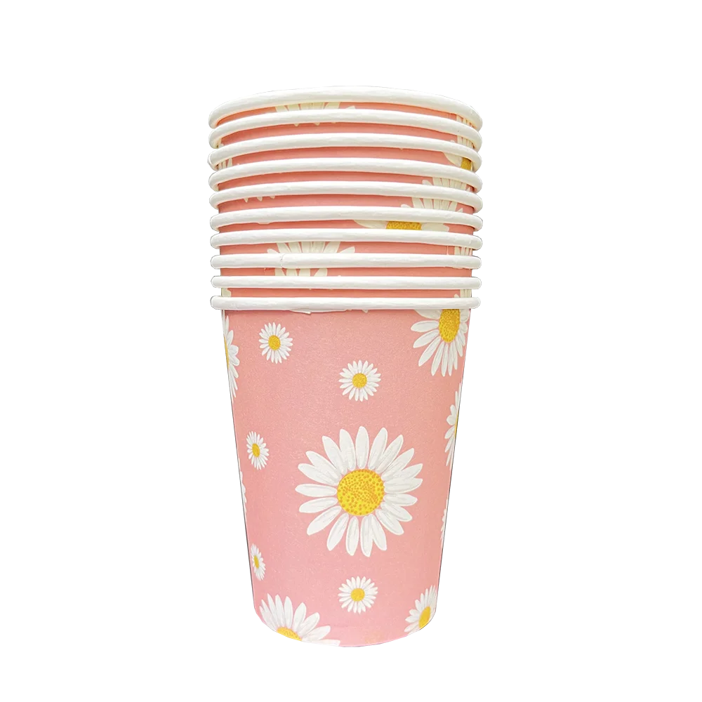Daisy Party Pappgeschirr