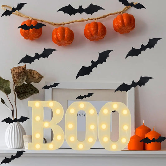 LED BOO Halloween-Dekorationen für den Innenbereich