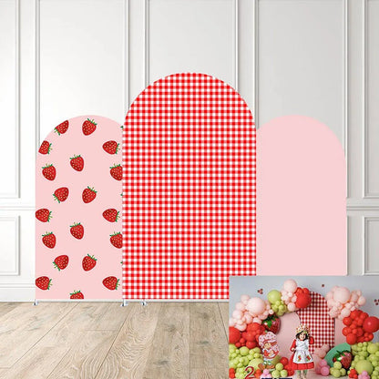 Erbeeren Hintergrund Bezug