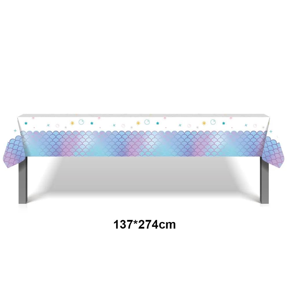 Meerjungfrau Tisch Set