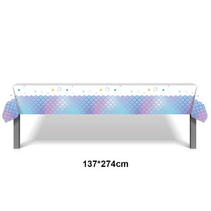 Meerjungfrau Tisch Set