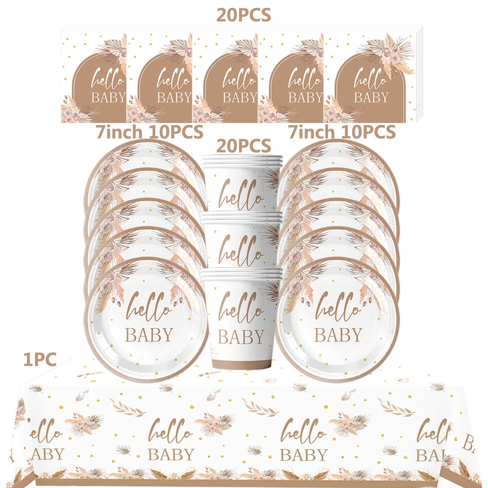 Komplettes Party-Kit Baby Shower