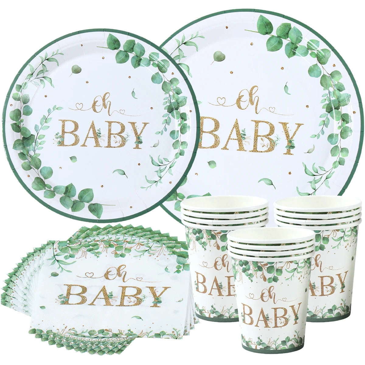 „Oh Baby“  Pappgechirr