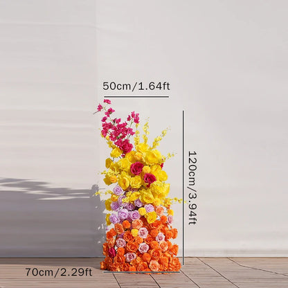 Seidenblumen-Arrangement – vielseitig einsetzbar