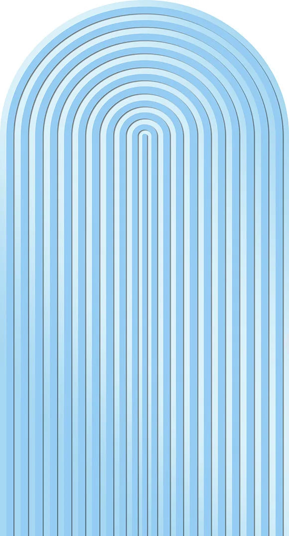 Geriffelte 3D Optik Hintergrund Bezug