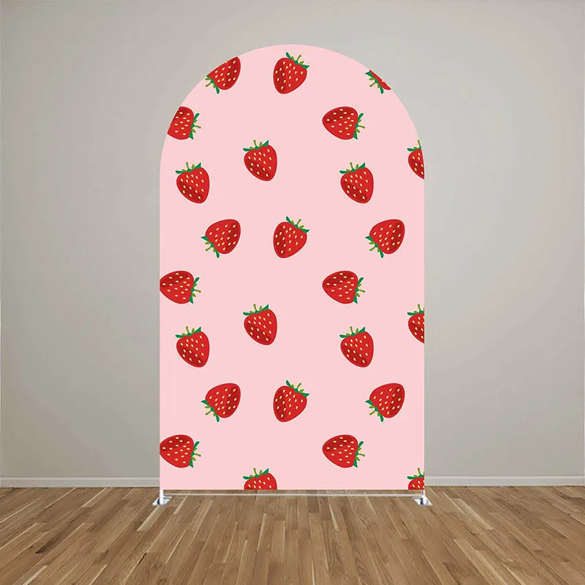 Erbeeren Hintergrund Bezug