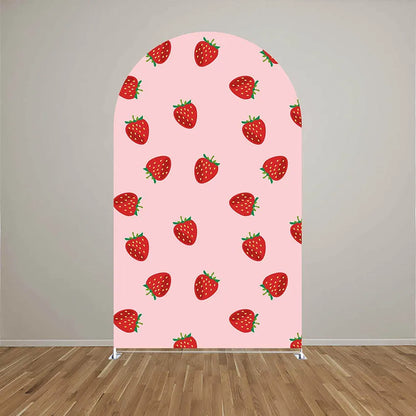 Erbeeren Hintergrund Bezug