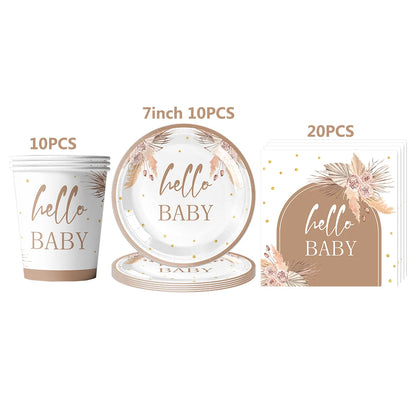 Komplettes Party-Kit Baby Shower
