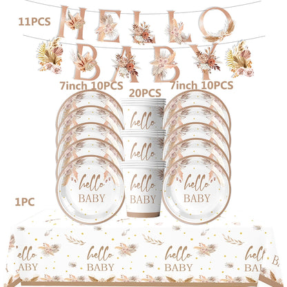 Komplettes Party-Kit Baby Shower