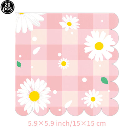 Daisy Party Pappgeschirr