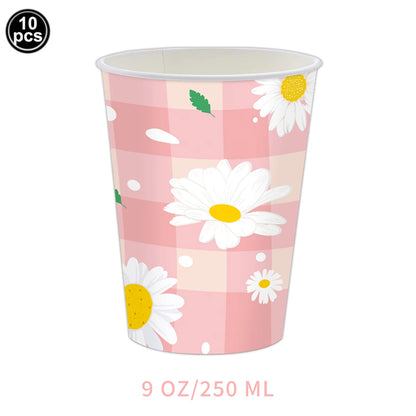 Daisy Party Pappgeschirr