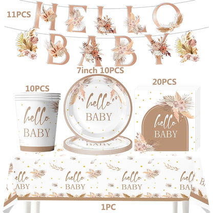 Komplettes Party-Kit Baby Shower