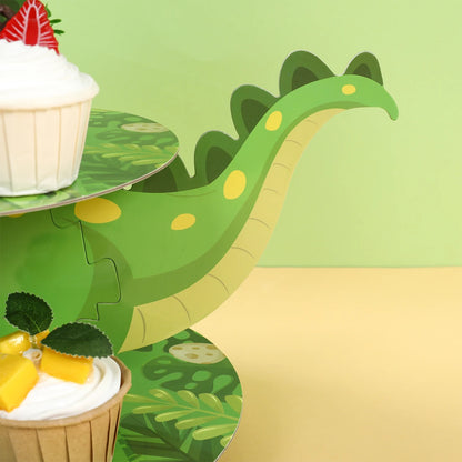 Dinosaurier Cupcake Ständer Geburtstag