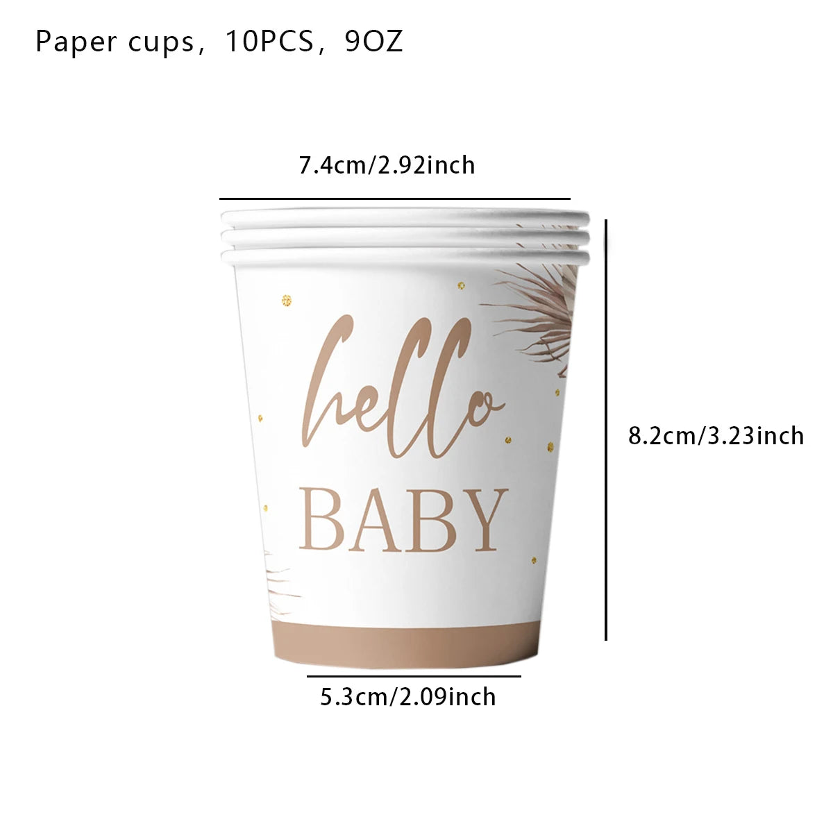 Komplettes Party-Kit Baby Shower