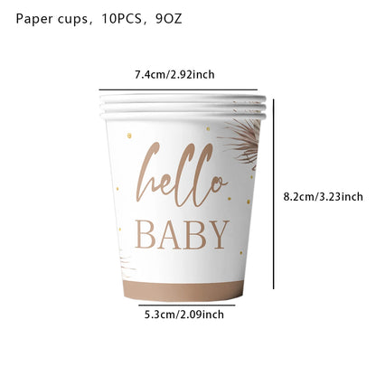 Komplettes Party-Kit Baby Shower
