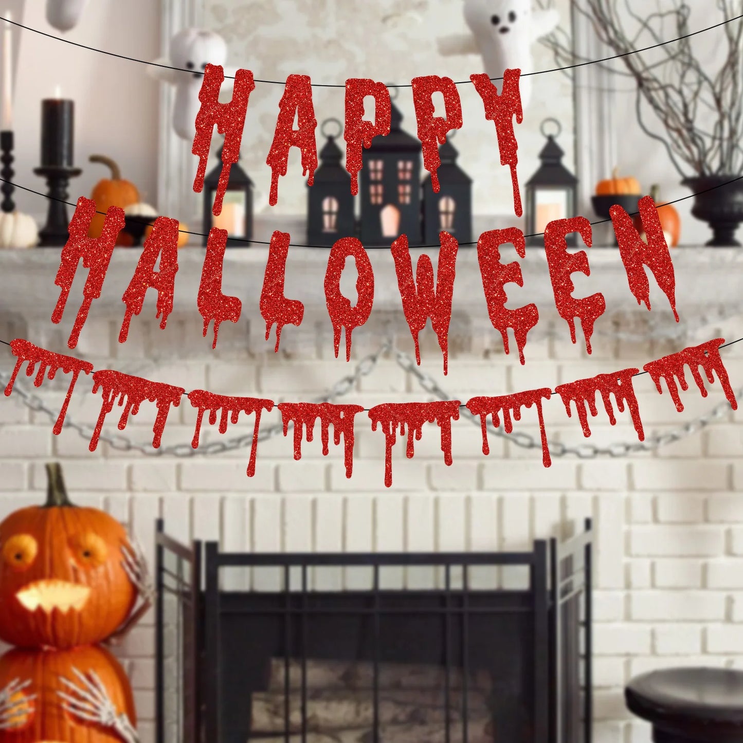 Happy Halloween Banner Party Dekoration