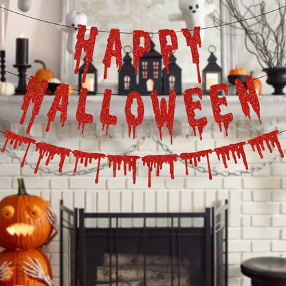 Happy Halloween Banner Party Dekoration