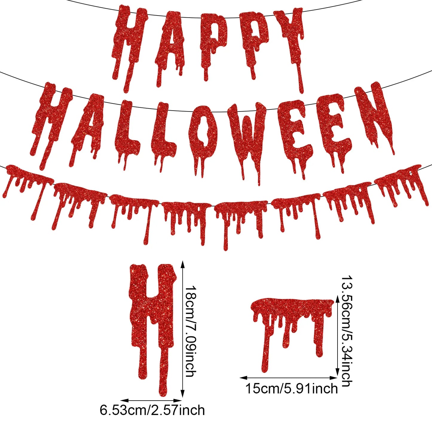 Happy Halloween Banner Party Dekoration