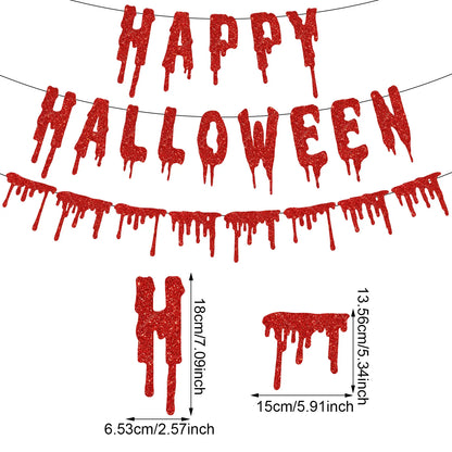 Happy Halloween Banner Party Dekoration
