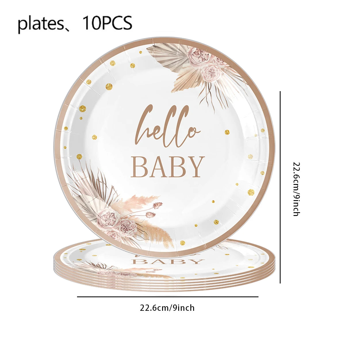 Komplettes Party-Kit Baby Shower
