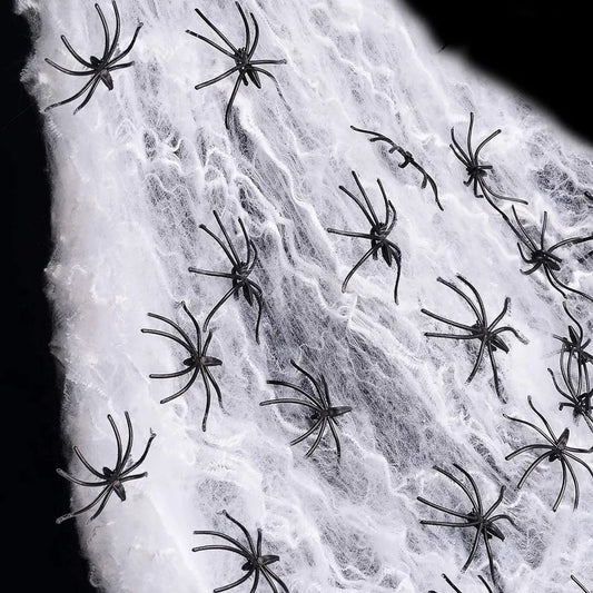 Halloween Spinnennetze Dekorationen