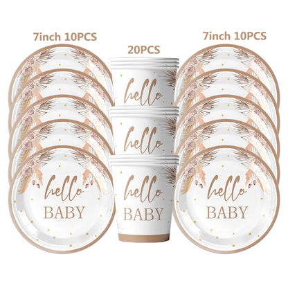 Komplettes Party-Kit Baby Shower