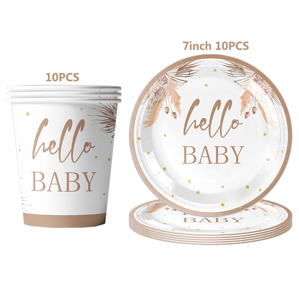 Komplettes Party-Kit Baby Shower