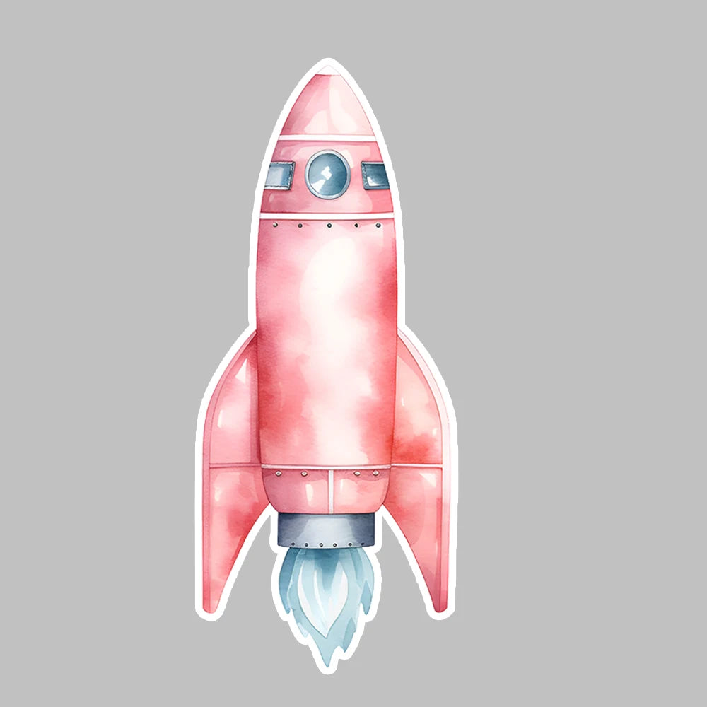 Rosa Astronaut Aufsteller
