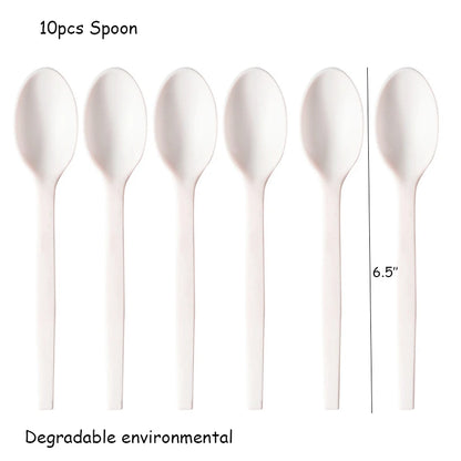 Erdbeer Party Einweggeschirr