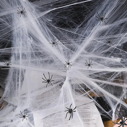 Halloween Spinnennetze Dekorationen