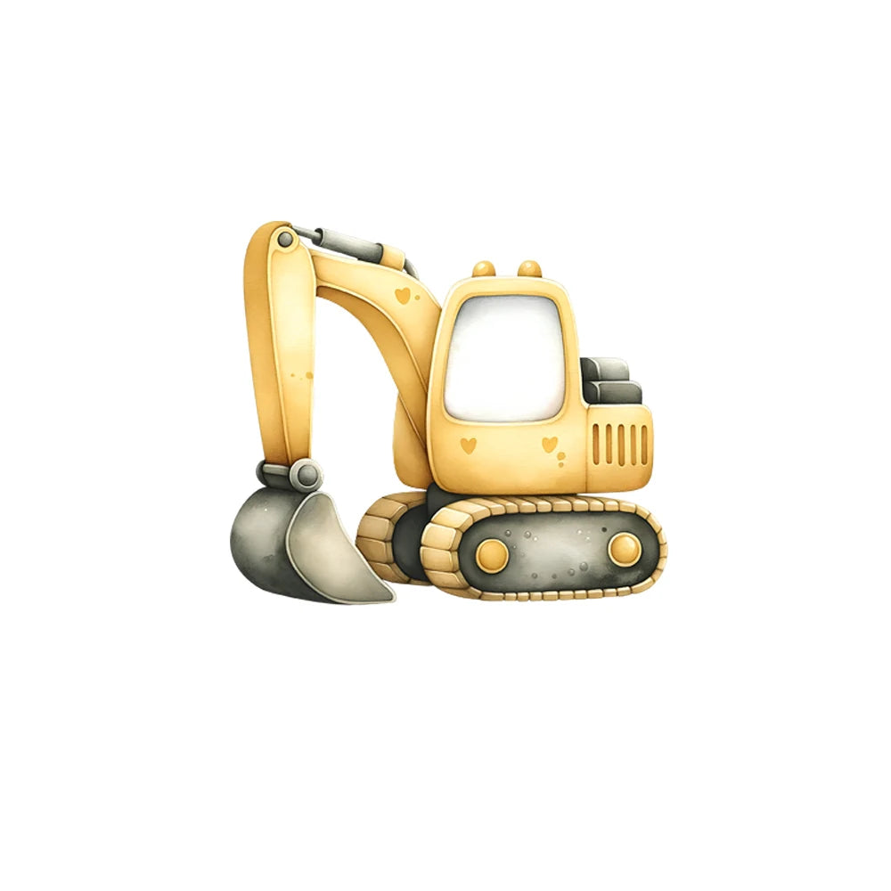 Bagger Aufsteller Baustellen