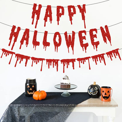 Happy Halloween Banner Party Dekoration